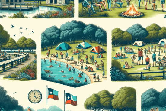 are there any group camping facilities in texas parks 4