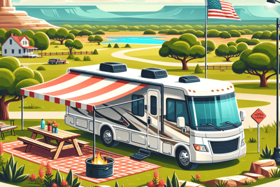 are there rv friendly camping sites in texas 4