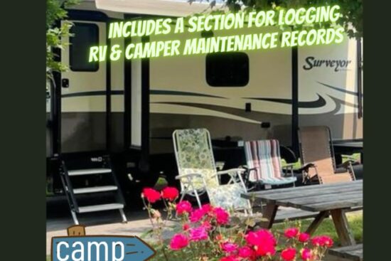 camping log book review