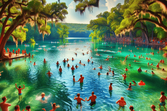 can you swim in the lakes at texas state parks 4