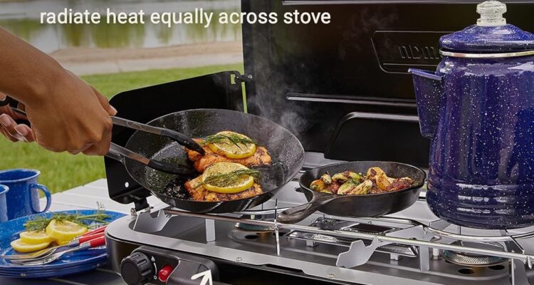 coleman classic 3 burner propane camping stove review