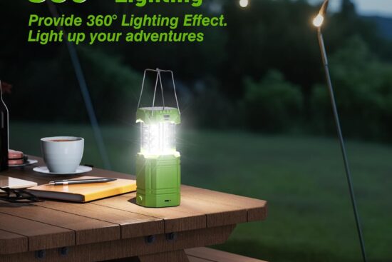 electric led camping lantern review