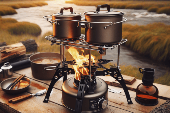 harear wood burning camp stove review