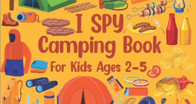 i spy camping book for kids ages 2 5 review