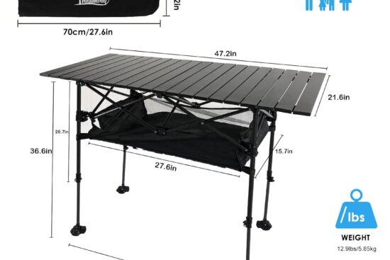 leadallway camping table review