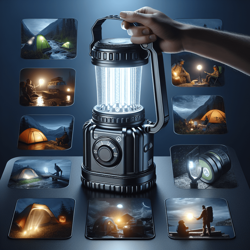 led camping lantern rechargeable review