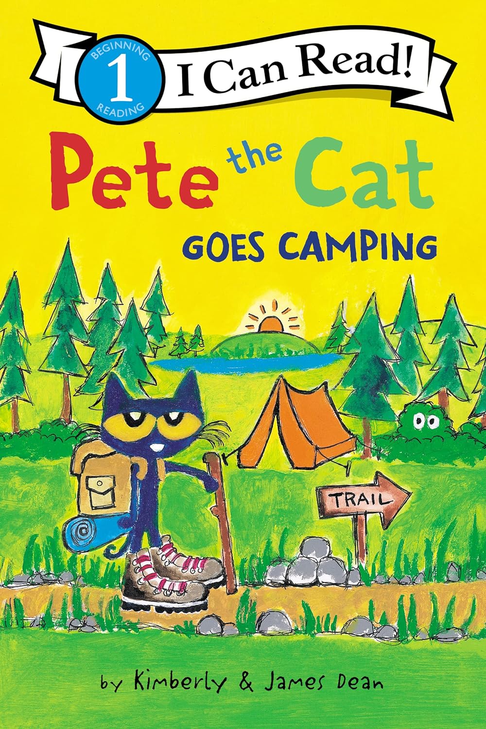 pete the cat goes camping i can read level 1 review