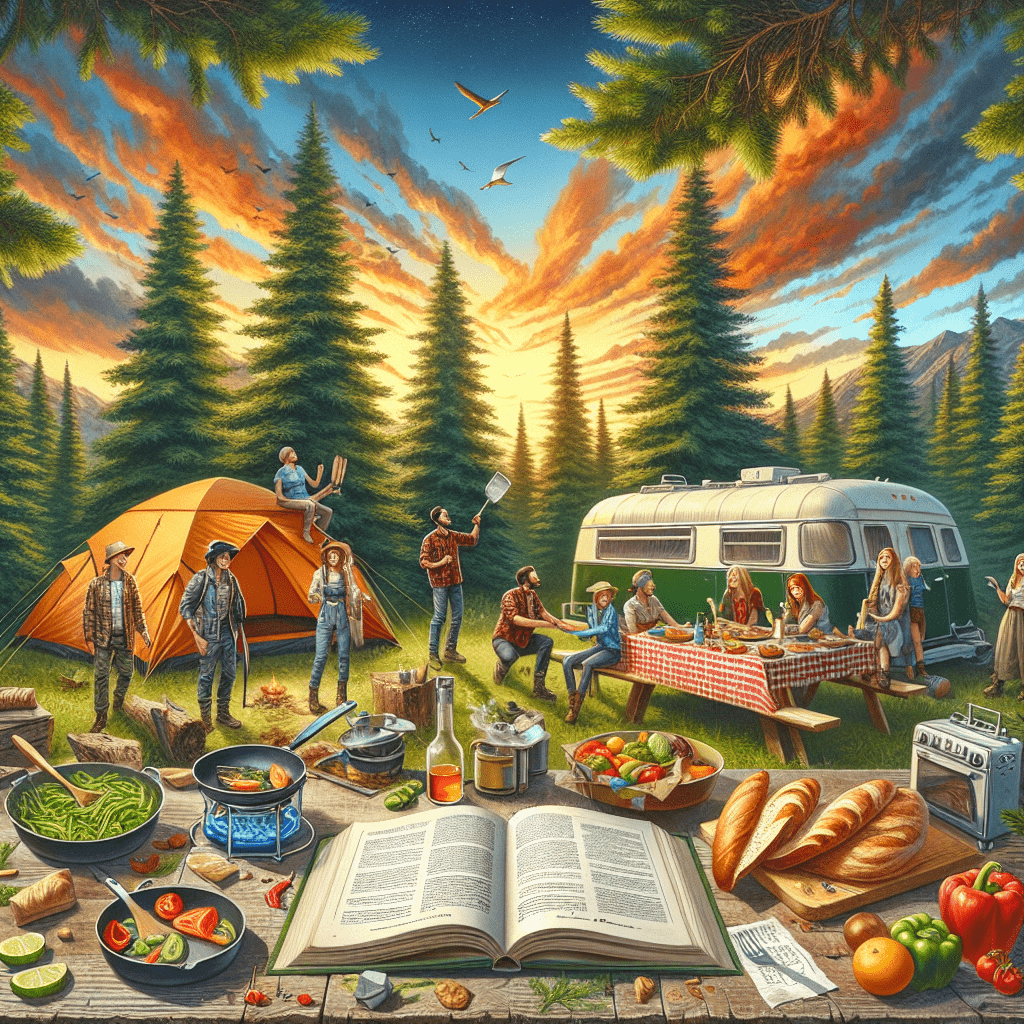 The Campout Cookbook: Inspired Recipes for Cooking Around the Fire and Under the Stars Hardcover – May 29, 2018