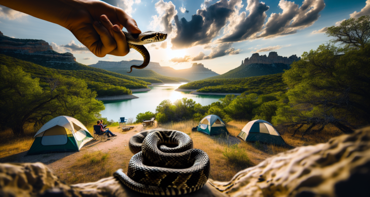 what should i do if i encounter a snake while camping in texas 4