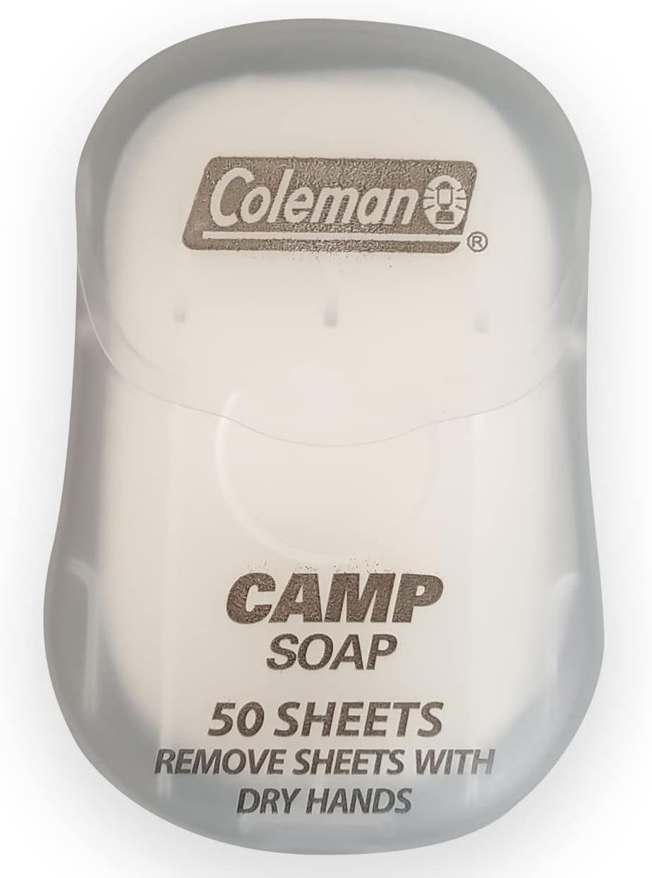 coleman camp soap sheets dispenser review