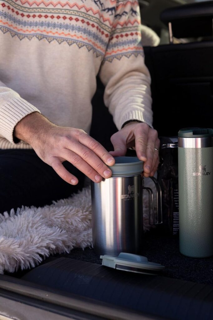 STANLEY Adventure All-In-One Boil + Brew French Press